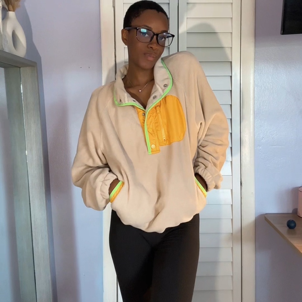 Sherpa Style Pullover